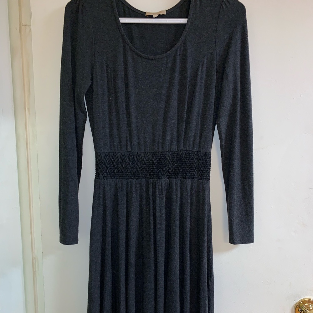 ✨ Anthropologie Bordeaux XS Long Sleeve Dress ✨